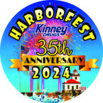 The 2024 Harborfest Trolley Shuttle Button.